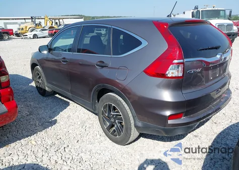2016 Honda Cr-V Se из США, поврежденный, VIN 5J6RM4H42GL047477